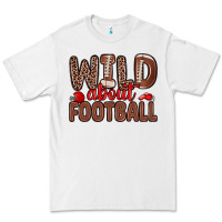 White wild about football Premium Tee - Zillion Design Studio