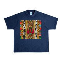 Navy lady of Guadalupe Urban Heavy Tee - Jasminsmagicworld