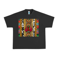 Pigment Black lady of Guadalupe Urban Heavy Tee - Jasminsmagicworld
