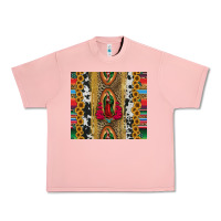 Salmon lady of Guadalupe Urban Heavy Tee - Jasminsmagicworld
