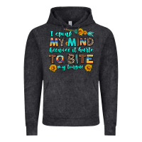 Vintage Black i speak my mind because it hurts to bite my tongue Vintage Hoodie - AdoDesignShop