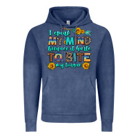 Vintage Denim i speak my mind because it hurts to bite my tongue Vintage Hoodie - AdoDesignShop