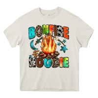 Cream bonfire Heavy Core Tee - Zillion Design Studio