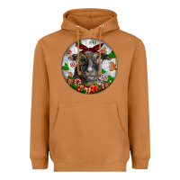 Meerkat christmas dorper sheep Heavyweight Hoodie - LillyAllenDesigns