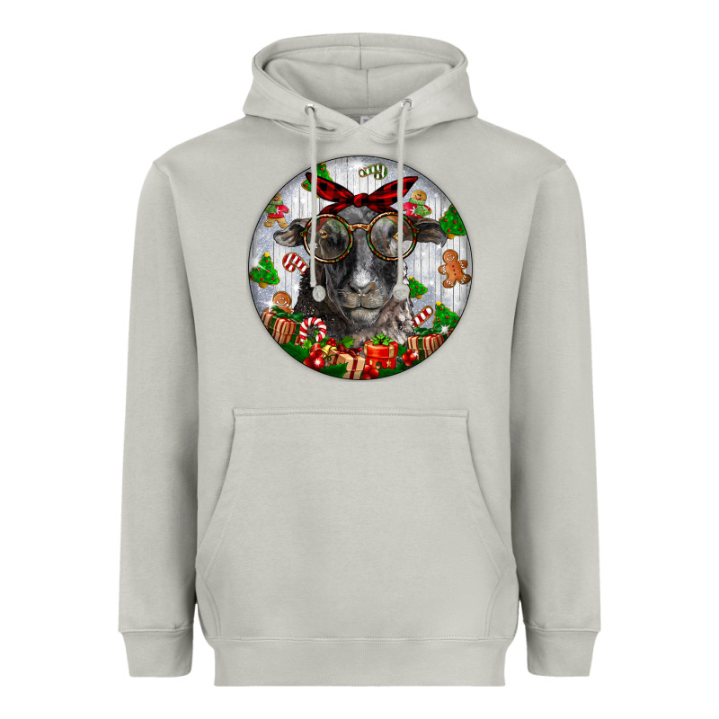 Christmas Dorper Sheep Heavyweight Hoodie by LillyAllenDesigns | Teevron