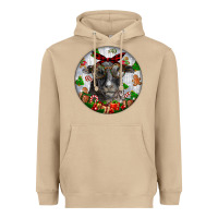 Mushroom christmas dorper sheep Heavyweight Hoodie - LillyAllenDesigns