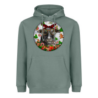 Sage christmas dorper sheep Heavyweight Hoodie - LillyAllenDesigns