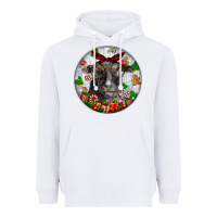 White christmas dorper sheep Heavyweight Hoodie - LillyAllenDesigns