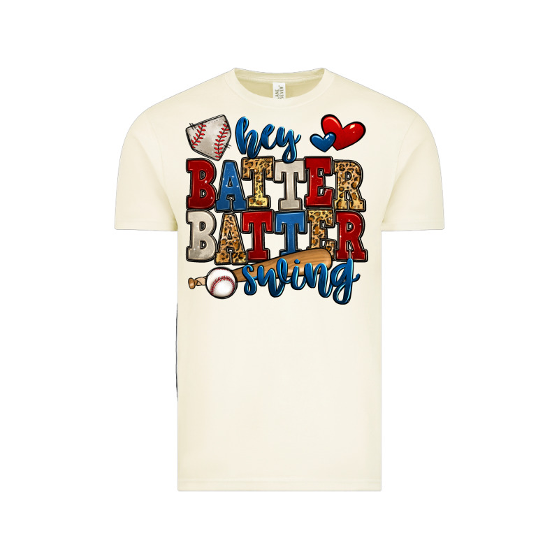 Hey Batter Batter Swing Baseball Vintage Tee by Jasminsmagicworld | Teevron