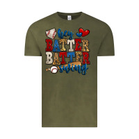 Vintage Olive hey batter batter swing baseball Vintage Tee - Jasminsmagicworld