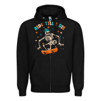 Black ride till i die Zipper Hoodie - MaliasSmallBusiness