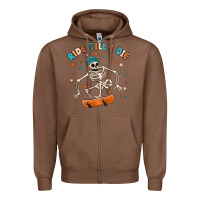 Chestnut ride till i die Zipper Hoodie - MaliasSmallBusiness