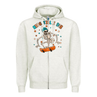 Oatmeal Heather ride till i die Zipper Hoodie - MaliasSmallBusiness