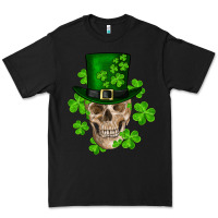 Black st. patrick's day skull Premium Tee - RanaPortraitStore