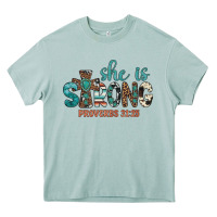 Arona she is strong Heavy Core Tee - Artiststas