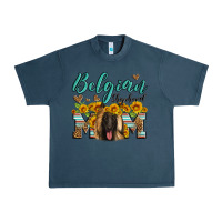Midnight Navy belgian shepherd mom Urban Heavy Tee - Artiststas