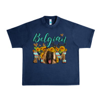 Navy belgian shepherd mom Urban Heavy Tee - Artiststas