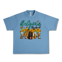 Pebble Blue belgian shepherd mom Urban Heavy Tee - Artiststas