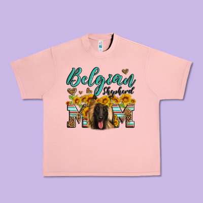 Belgian Shepherd Mom Urban Heavy Tee Designed By Artiststas