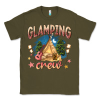 Army Green glamping crew Classic Tee - NancyCooperArtShop