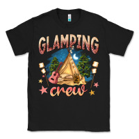 Black glamping crew Classic Tee - NancyCooperArtShop