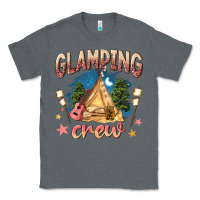 Charcoal Heather glamping crew Classic Tee - NancyCooperArtShop