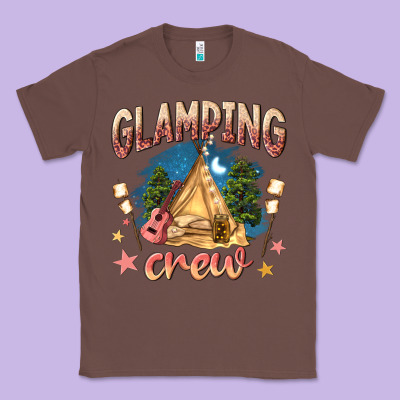 Glamping Crew Classic Tee Designed By Nancycooperartshop
