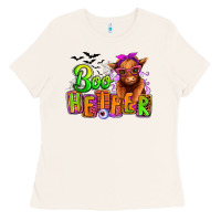 Bone Boo Heifer baby Cow Ladies Tee - RanaPortraitStore