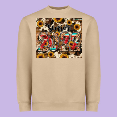 Senior 2022 Heavyweight Sweatshirt Designed By Jahusdesignshop