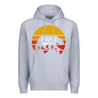 Heather Grey Mama Bear Premium Hoodie - Bettercallsaul