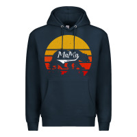 Navy Mama Bear Premium Hoodie - Bettercallsaul