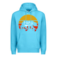 Ocean Blue Mama Bear Premium Hoodie - Bettercallsaul