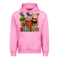 Fuchsia Pink tis the season Urban Hoodie - CowGirlArtShop