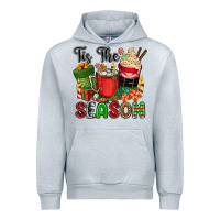 Heather Grey tis the season Urban Hoodie - CowGirlArtShop