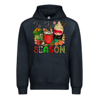 Navy tis the season Urban Hoodie - CowGirlArtShop
