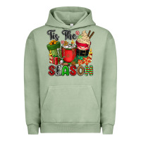 Pigment Oil Green tis the season Urban Hoodie - CowGirlArtShop