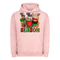 Pigment Salmon tis the season Urban Hoodie - CowGirlArtShop