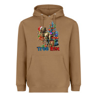 Toasted Coconut Tree Rex T-Rex Heavyweight Hoodie - LillyAllenDesigns