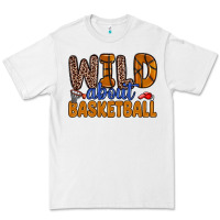 White wild about basketball Premium Tee - Zillion Design Studio