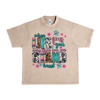 French Oak when life gives you more than you can stand kneel Urban Heavy Tee - AdoDesignShop