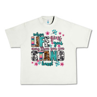 Pistachio when life gives you more than you can stand kneel Urban Heavy Tee - AdoDesignShop