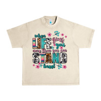 Sandshell when life gives you more than you can stand kneel Urban Heavy Tee - AdoDesignShop
