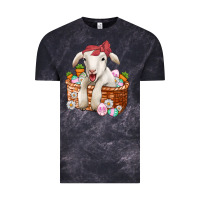 Cloud Black easter lamb Vintage Tee - Jasminsmagicworld