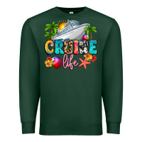 Sports Green cruise life Premium Sweatshirt - Artiststas