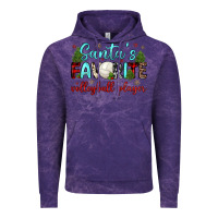 Cloud Purple santa s favorite volleyball player Vintage Hoodie - JahusDesignShop