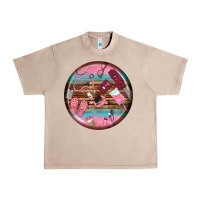 French Oak nurse round earrings Urban Heavy Tee - BundleAndBundleShop