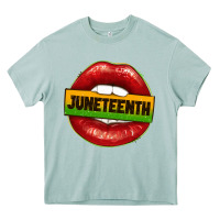 Juneteenth Lips Heavy Core Tee | Teevron