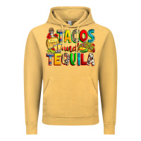 Vintage Mustard tacos and tequila Vintage Hoodie - RanaPortraitStore