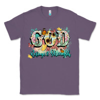 Lavender god is my refugee and strength Classic Tee - NancyCooperArtShop