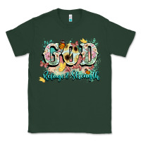 Sports Green god is my refugee and strength Classic Tee - NancyCooperArtShop